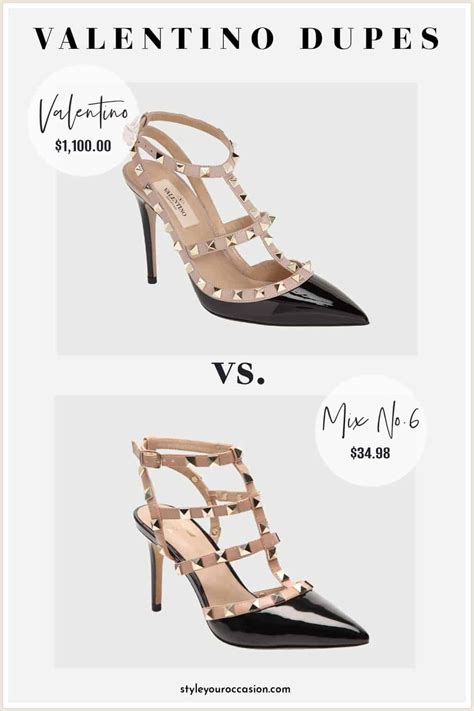 valentino shoes dupe|valentino rockstud heels dupes.